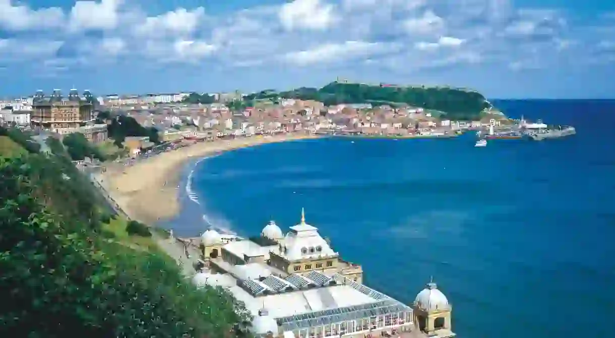 Britannia Grand Hotel in Scarborough sits directly by the sea