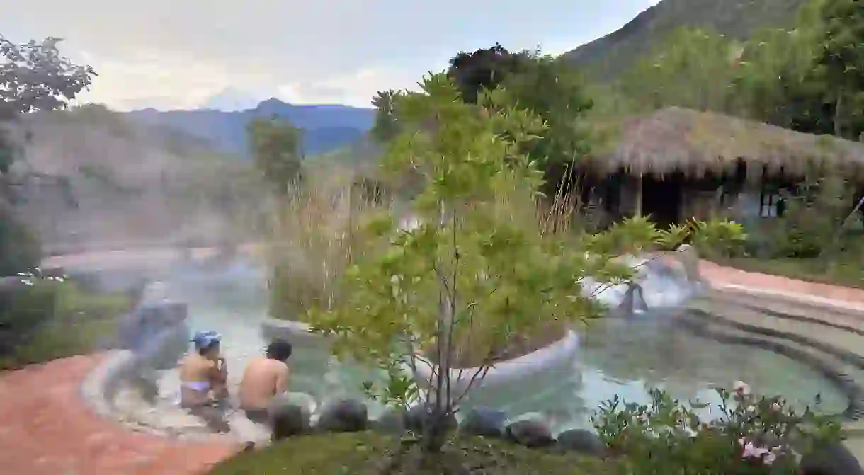 The thermal spa of Papallactas is one of Ecuadors many natural wonders