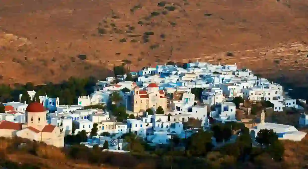 The Cycladic island of Tinos draws visitors in with its beautiful beaches and unique attractions