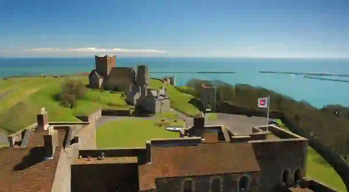 Dover Castle is almost one thousand years old