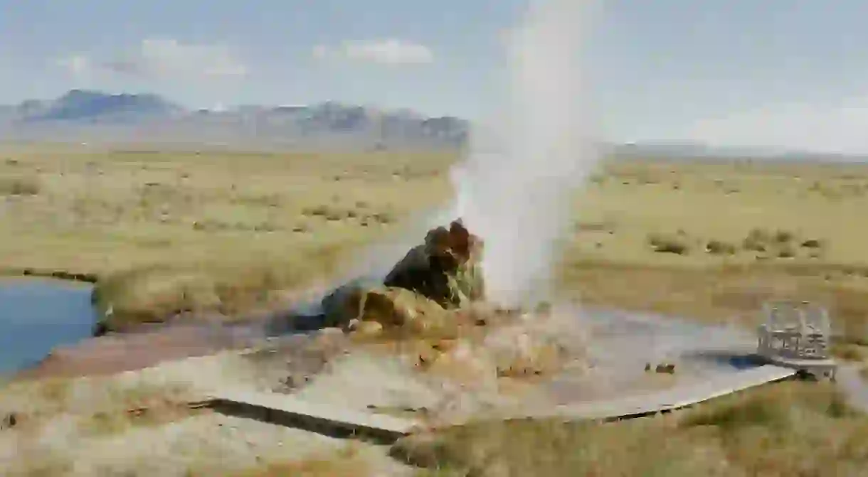 Nevada is a wonderland of natural phenomena, including the Fly Geyser in Gerlach