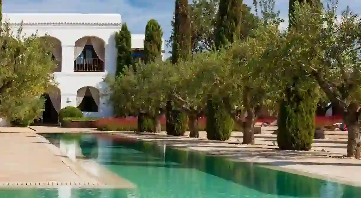 Ca Na Xica in Ibiza is a former country estate turned luxurious hotel and spa