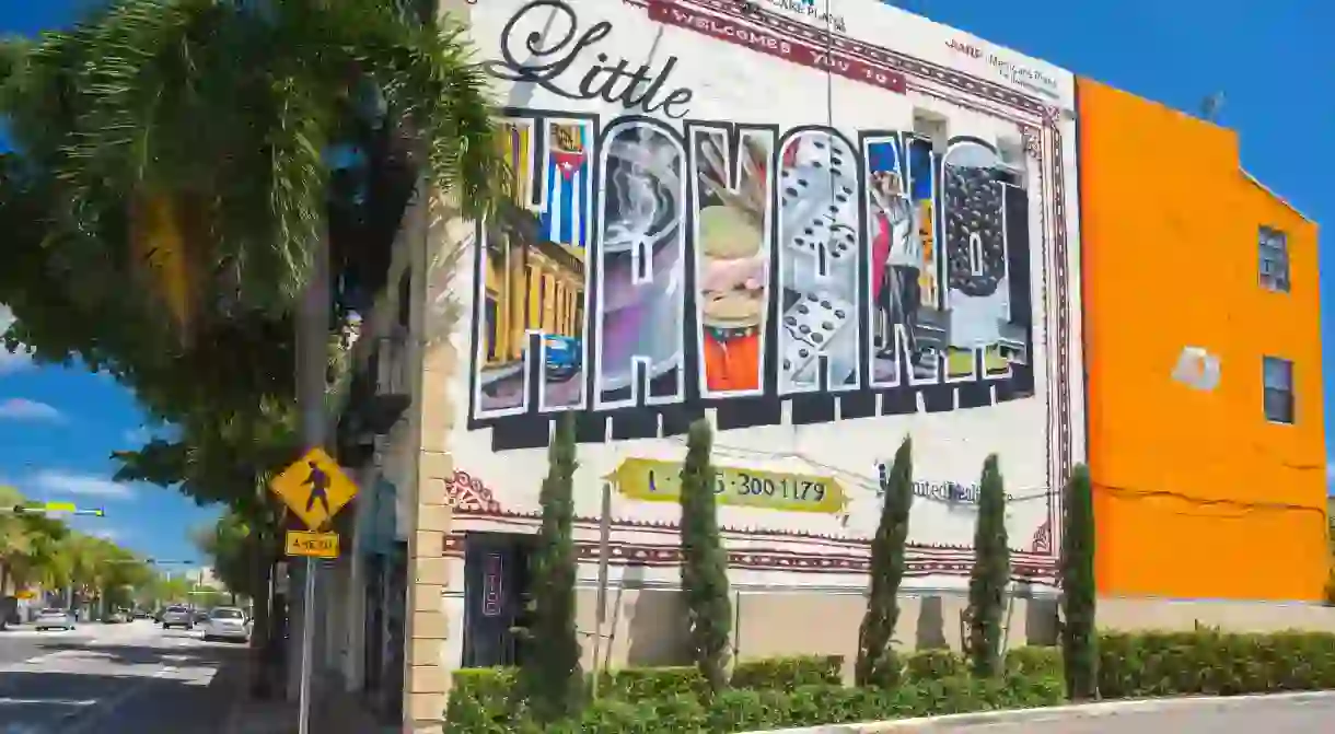 Calle Ocho is the heart of Miamis Little Havana neighborhood