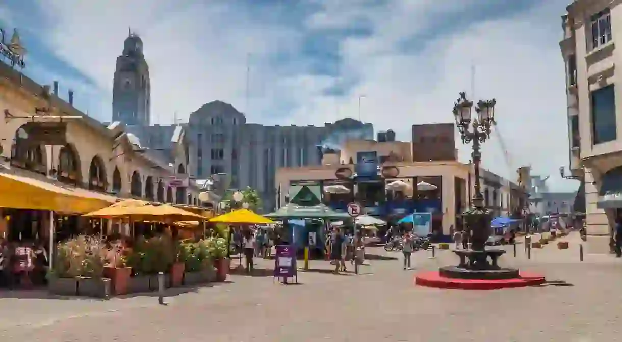 A view of Mercado del Puerto, one of the best spots in Montevideo to sample local cuts of beef