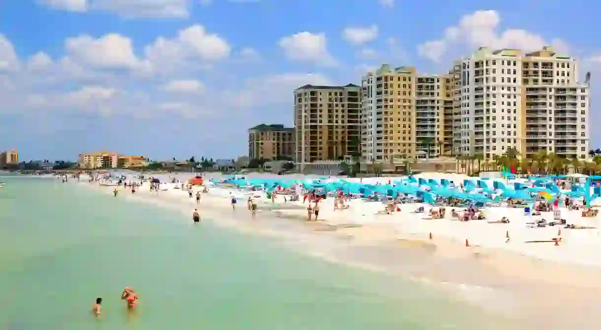 Clearwater Beach is one of the most popular beaches in the USA