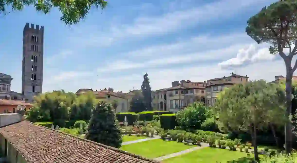 A hub of Renaissance art and architecture, Lucca is dotted with tranquil, centuries-old gardens