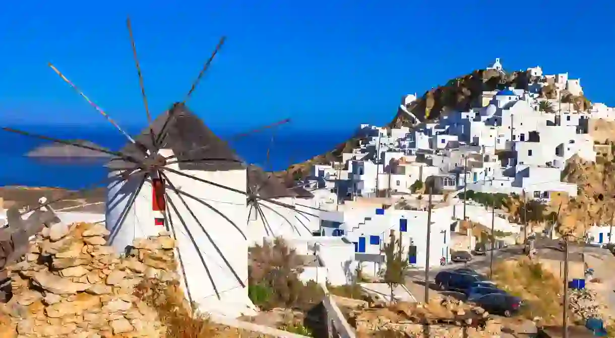 The main town (Chora) on Serifos presents the picture-perfect image of a traditional Cycladic island