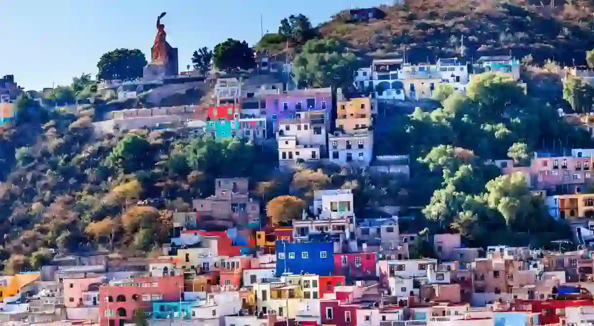 The El Pípila statue is only one of the striking sights in Guanajuato