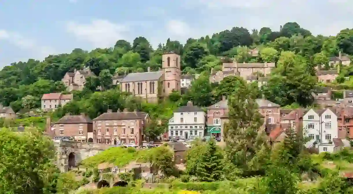 Elegant old buildings like these give Ironbridge some character-filled places to stay