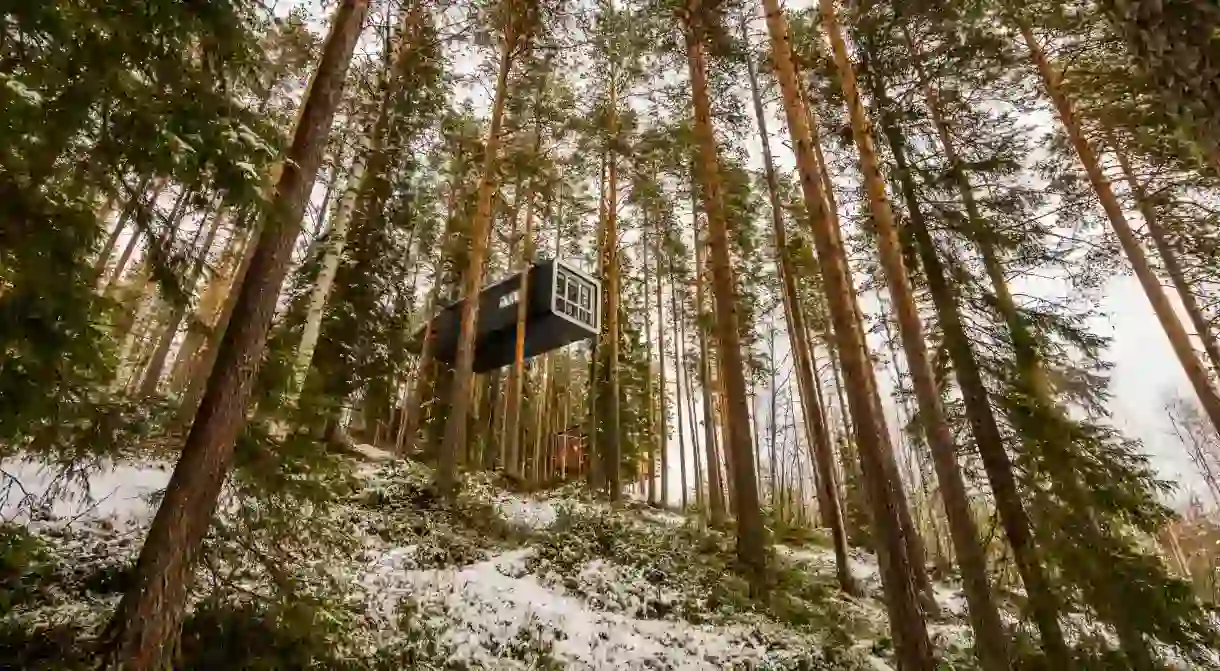 The Tree Hotel is one of the most distinctive accommodation options in Scandinavia