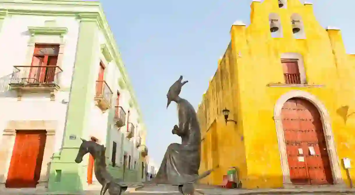 Art aficionados will love the statues by Leonora Carrington in Campeche, Mexico