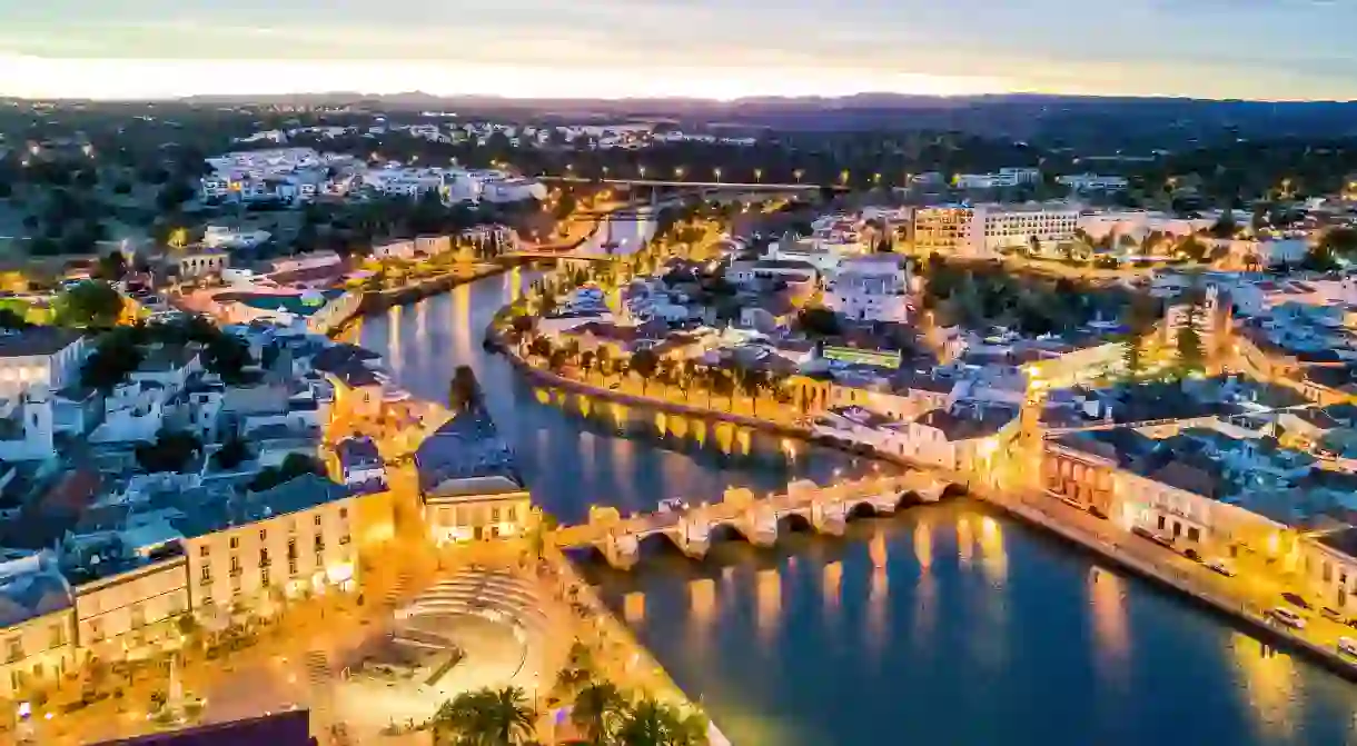 The Moorish architecture of Tavira makes it a stunning setting for a few drinks