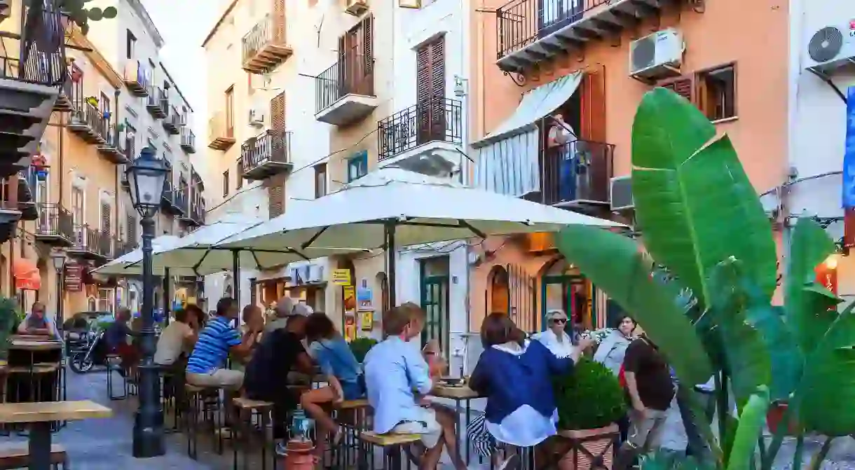 Cefalù is brimming with spots offering al fresco drinks and eats