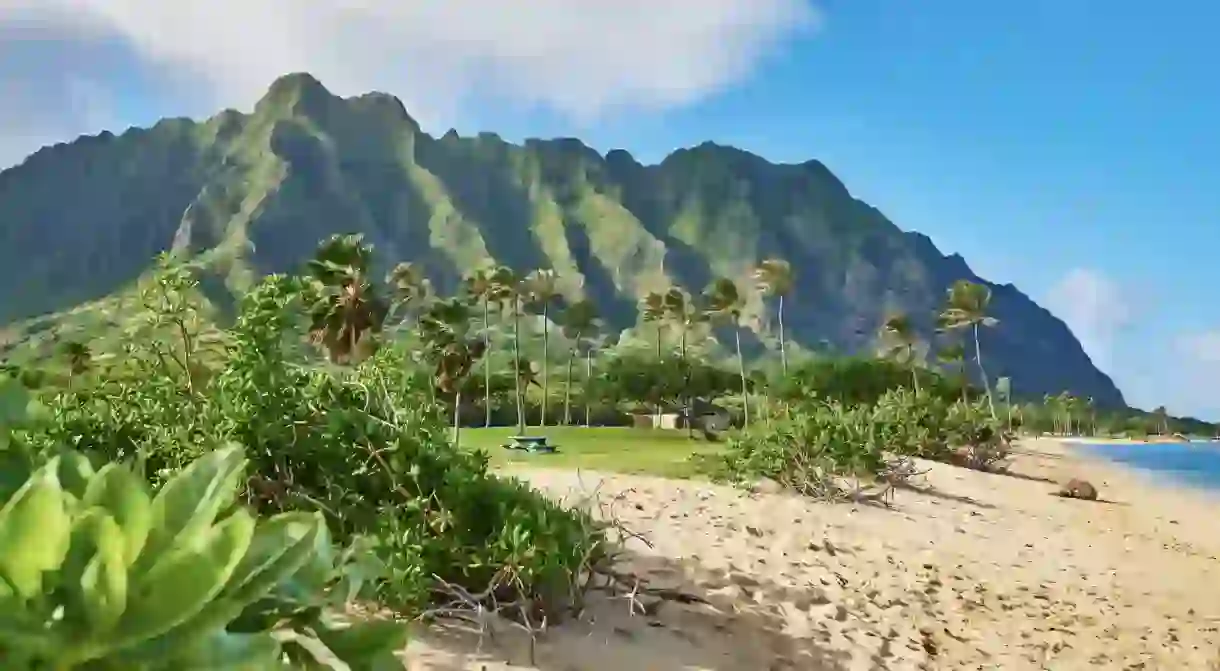 Kualoa Rock, Mokolii Island