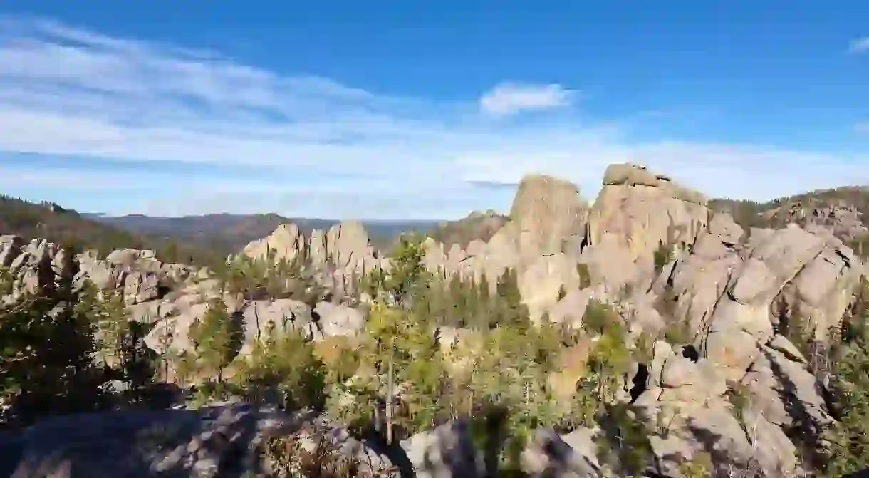 Black Hills National Forest in South Dakota beckons with mountainous views