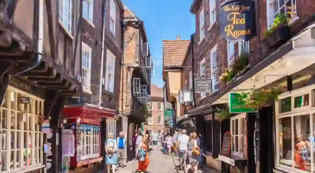 Visit the Shambles to experience Harry Potters Diagon Alley along with some impressive medieval architecture