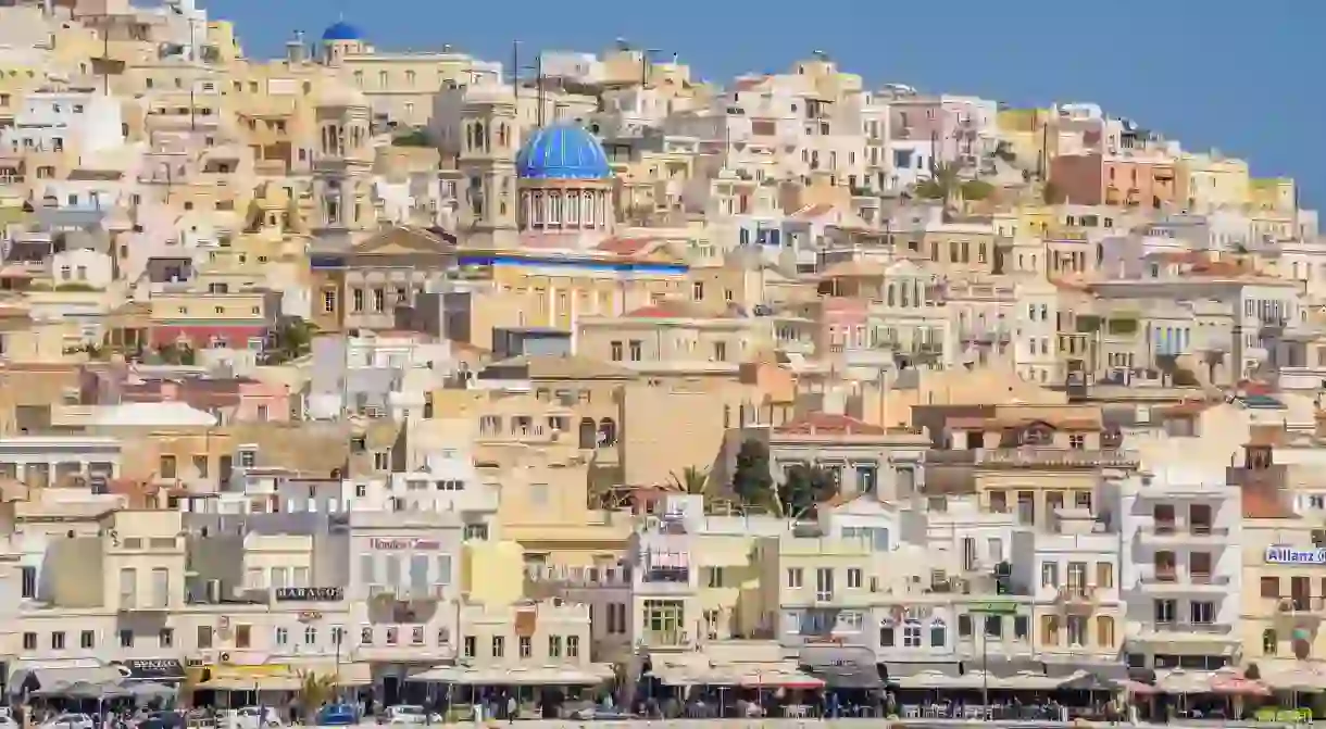 Ermoupoli is the cultural heart of Syros