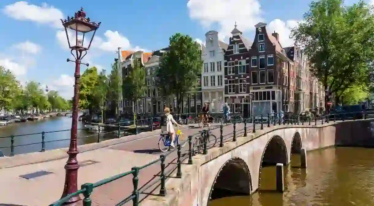 Experience the city like a local and cycle along Amsterdams many canals