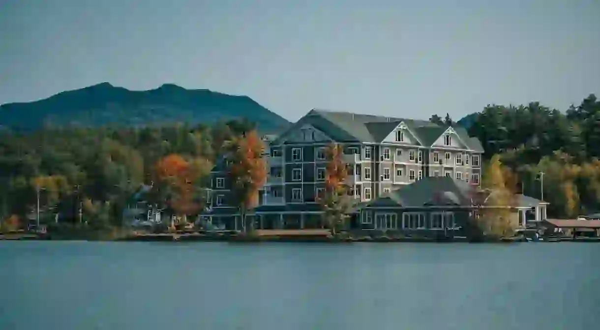 Lakeside living awaits you at the Saranac Waterfront Lodge