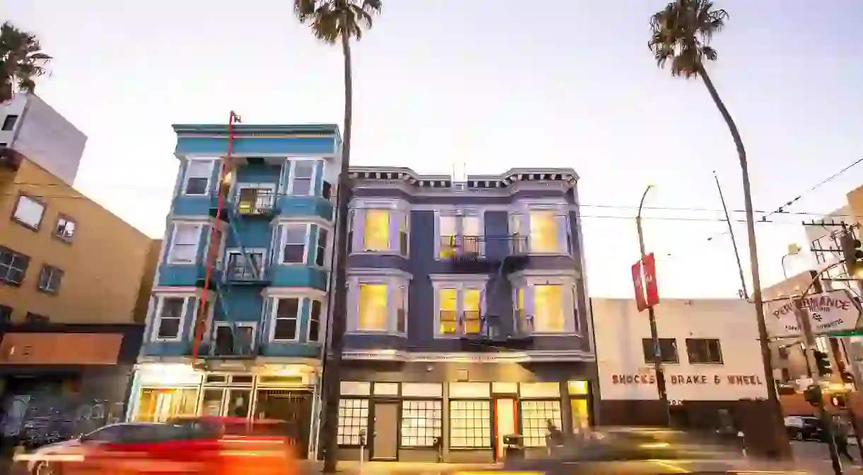 Stay in a revamped traditional Edwardian building in the hip Mission District at 1906 Mission