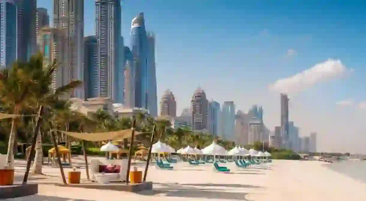 Plan your Dubai wedding on a beach, like this one at One&Only Royal Mirage