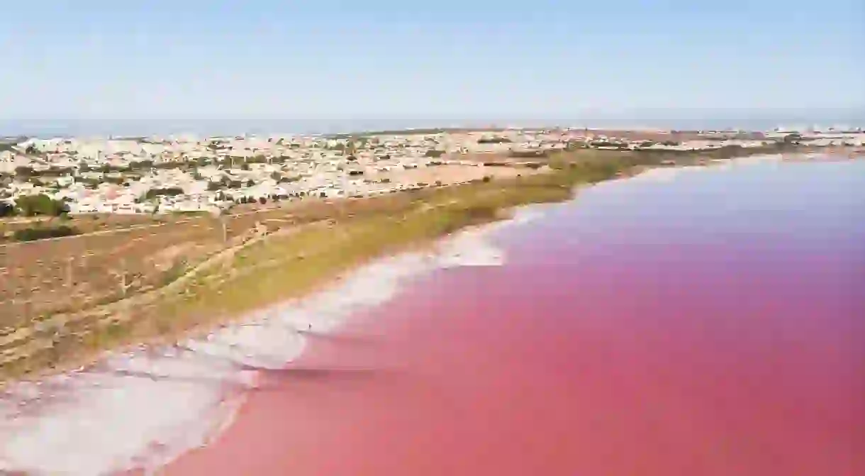 The Pink Lake of Torrevieja is a must-visit