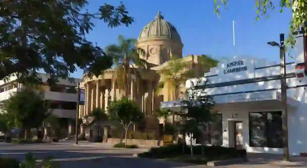 The 1900 Rockhampton Customs House is a perfect example of classic-revival architecture on Quay Street