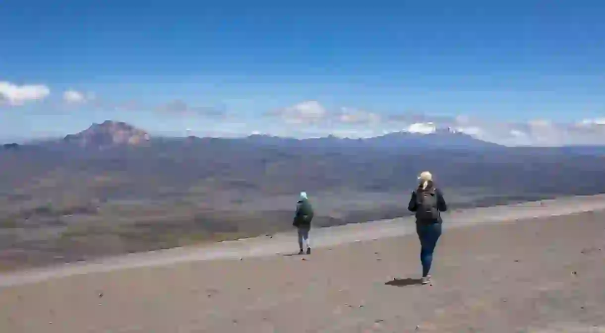 Hiking Cotopaxi volcano is a priority for many adventure travelers in Ecuador