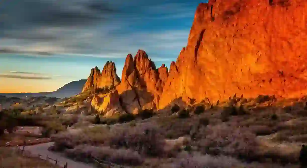 Garden of the Gods is home to some of Colorados most dramatic scenery