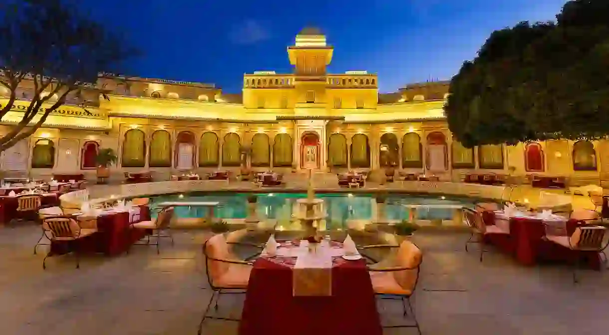 Luxury is guaranteed at Shiv Niwas Palace