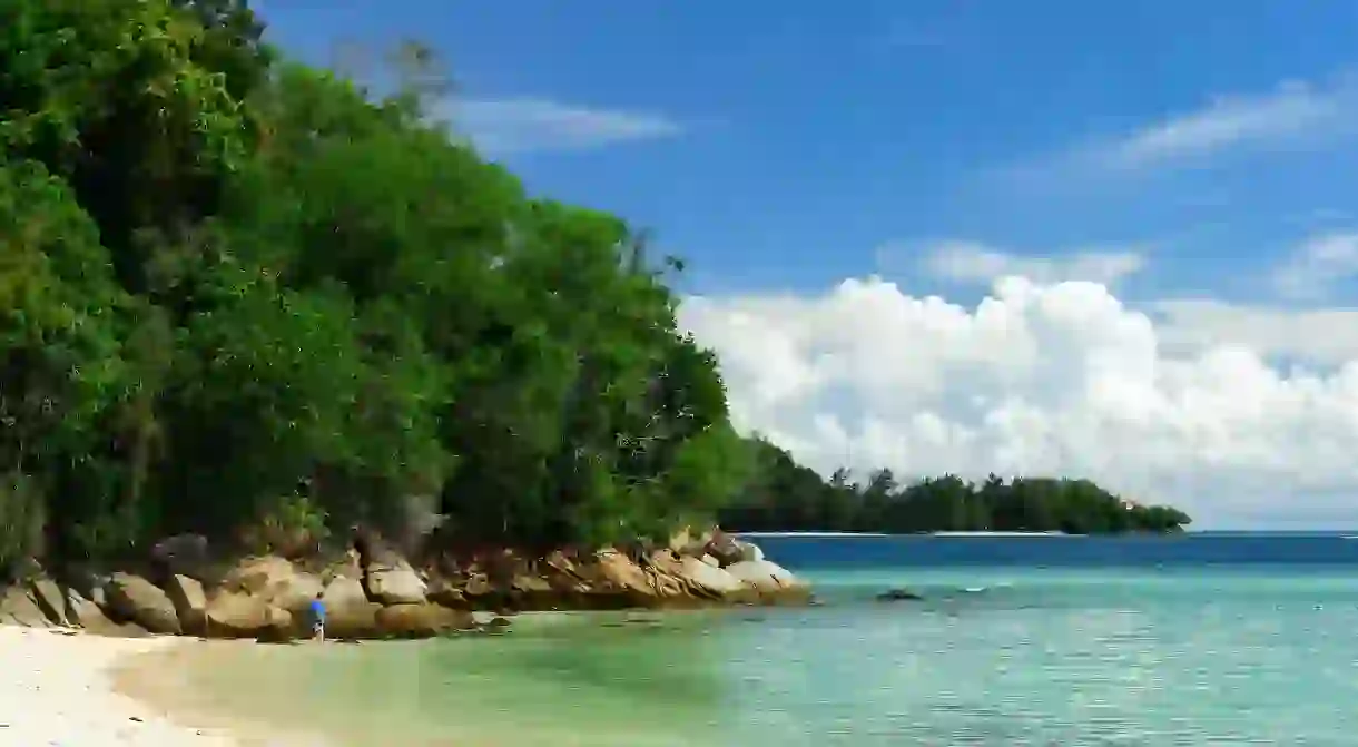 Manukan Island is a beach highlight of the Tunku Abdul Rahman Marine Park in Kota Kinabalu