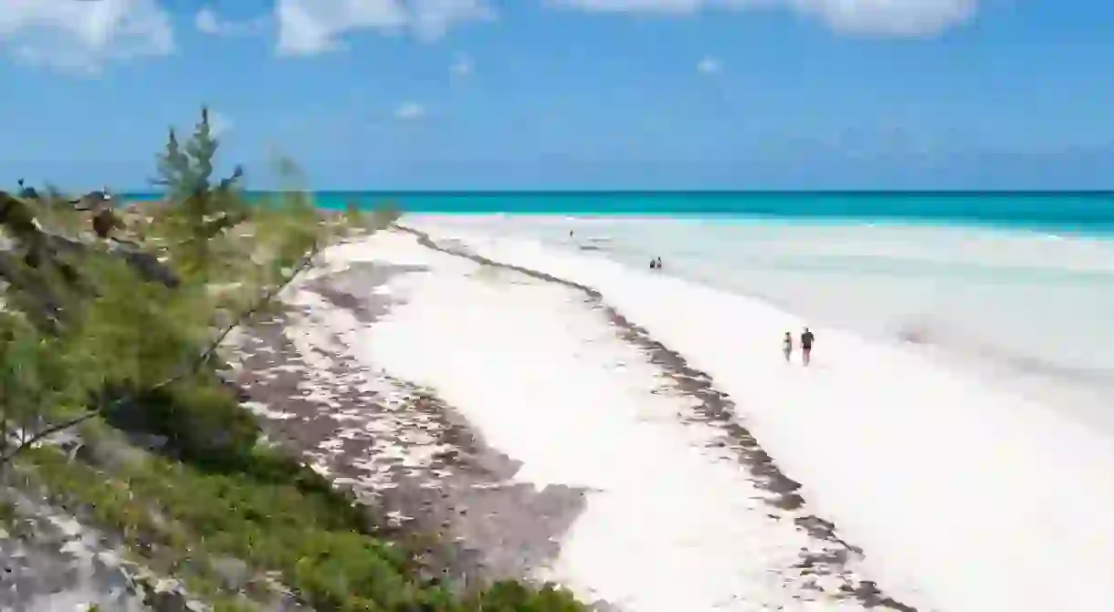 Pristine Playa Pilar beach in Cayo Guillermo, Cuba