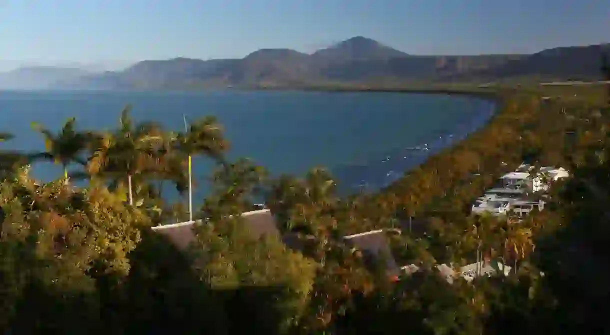 Flagstaff Hill Lookout affords incredible views of Four Mile Beach in Port Douglas