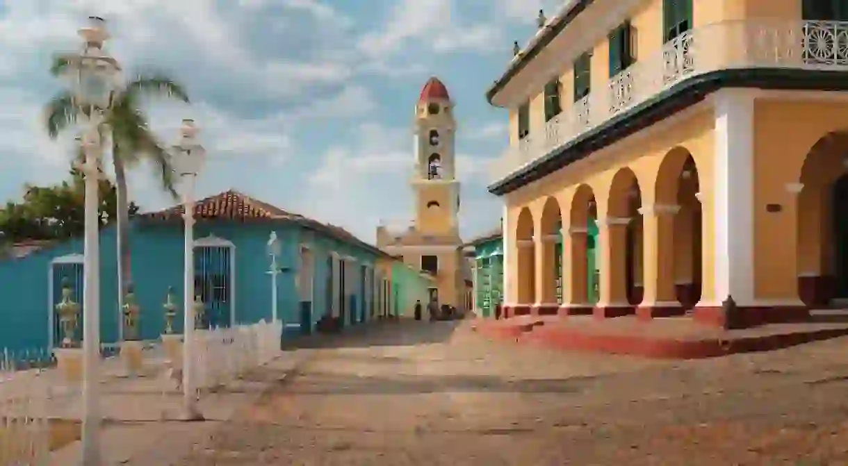 Discover the beautiful, colourful architecture of Cuba when you visit this Caribbean island