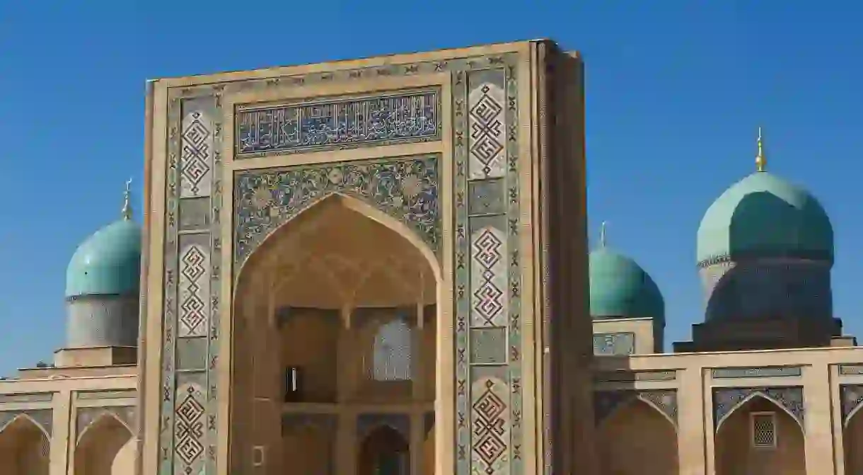 Dont miss checking out the Barak-Khan Madrassah at the heart of old Tashkent