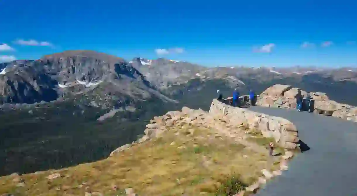 With those views, you wont pass over Forest Canyon Overlook