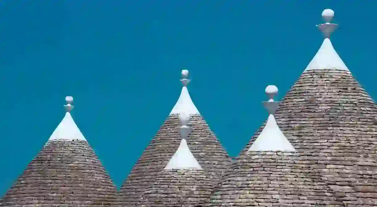 Puglias distinctive trulli have become a symbol of the region