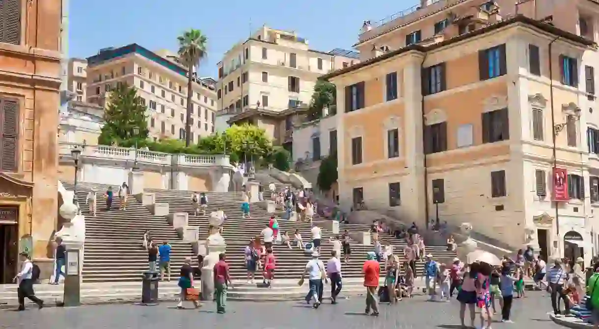 Retreat from the Spanish Steps at the more relaxed Mama Roma