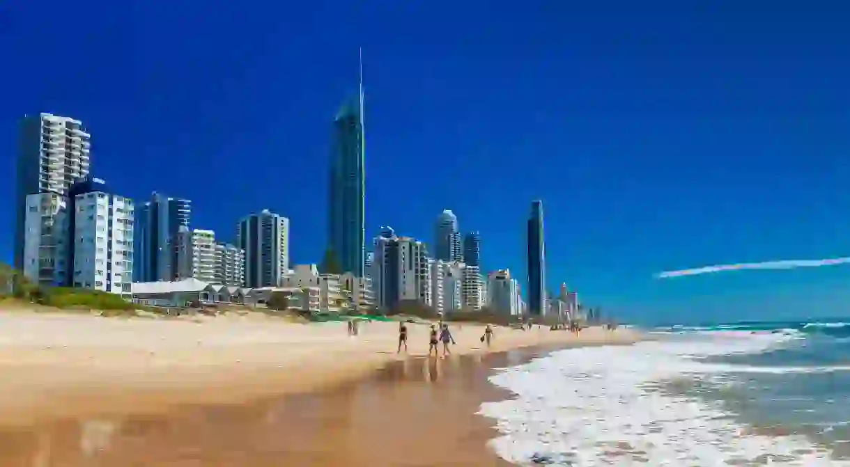 The Gold Coasts Surfers Paradise lives up to its namesake