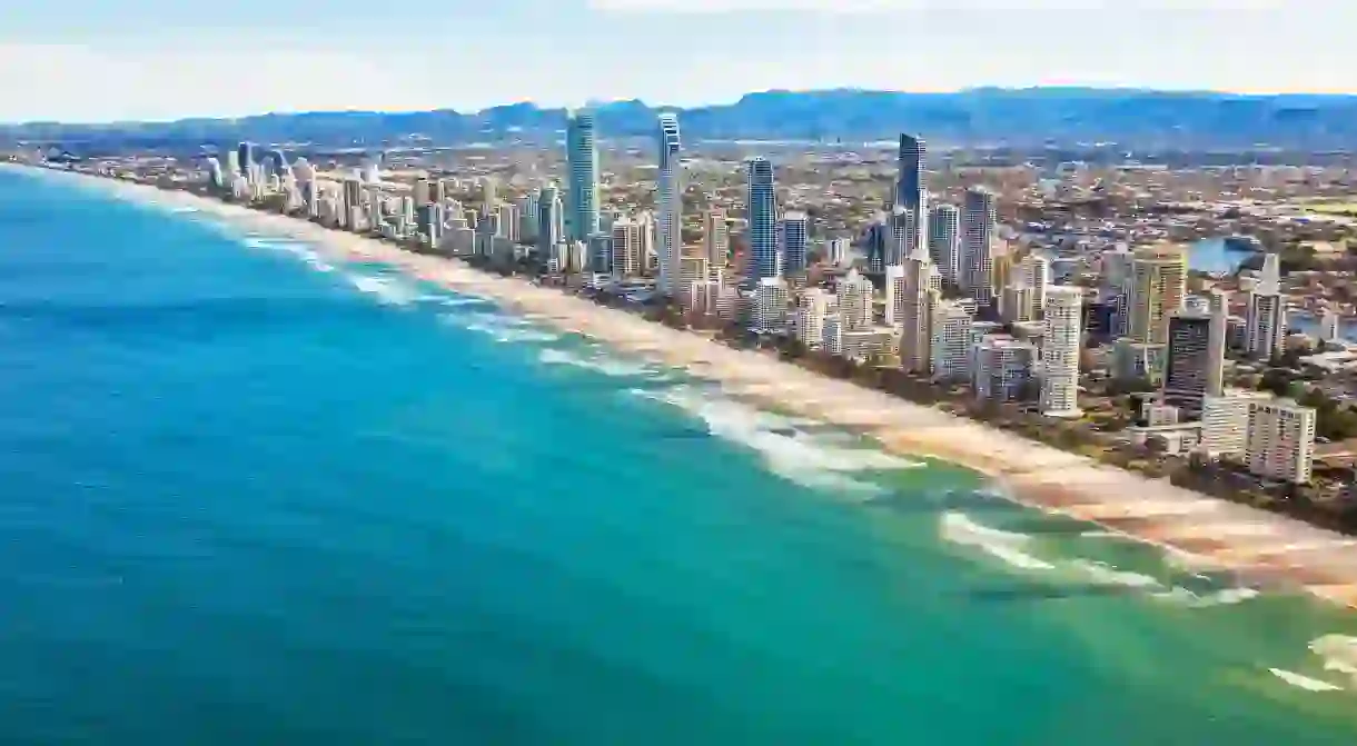 Surfers Paradise is a major hub on the Gold Coast