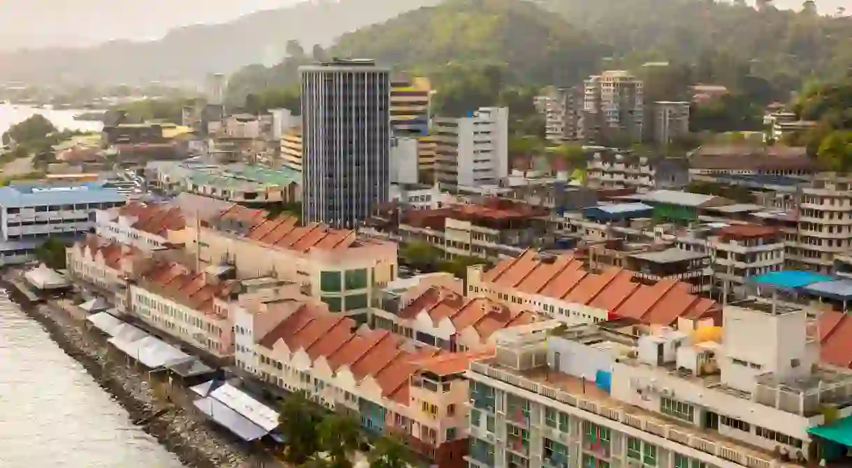 Sandakan, in Sabah, lies in the Malaysian part of Borneo – each of the three countries that comprise the island has different customs and laws