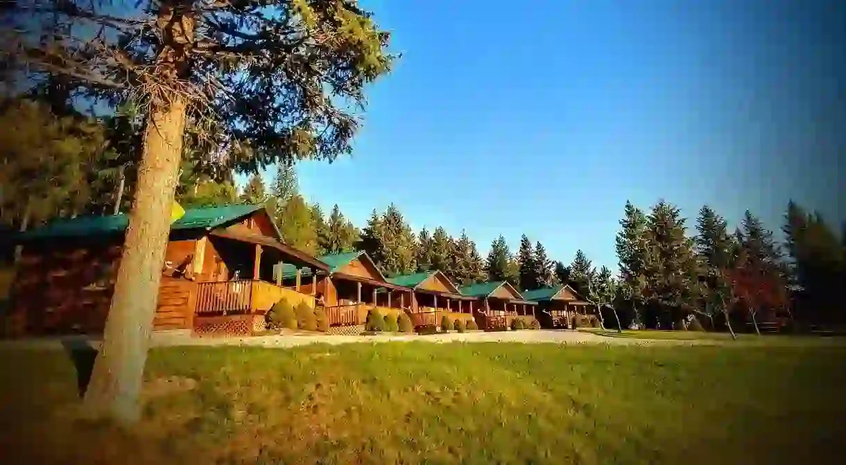 Escape from the hustle and bustle of the city with a rustic getaway in Montana