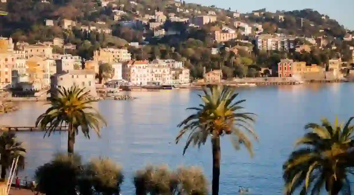 Enjoy a picture-perfect view of the bay from Hotel Riviera, Rapallo