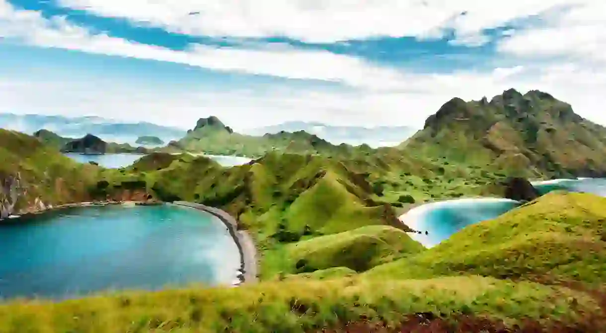 The waters of Komodo National Park, home to dugongs and manta rays, should be on every snorkellers bucket list