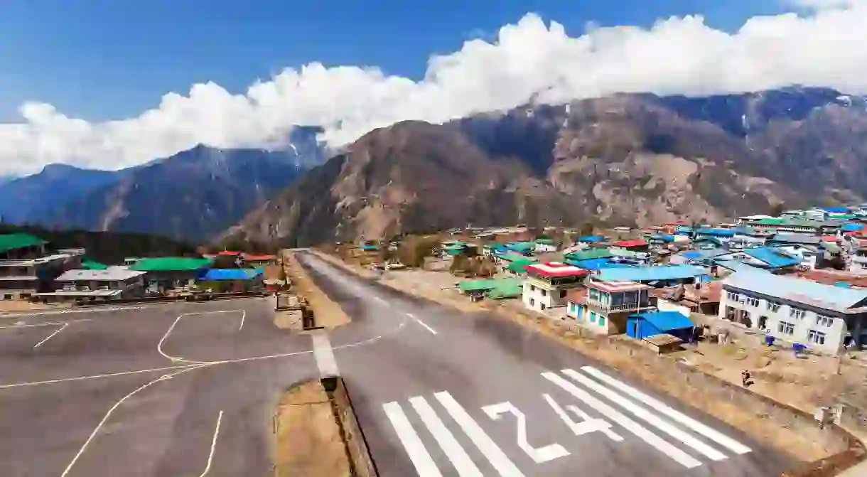 Lukla Airports unique circumstances can make it a precarious place