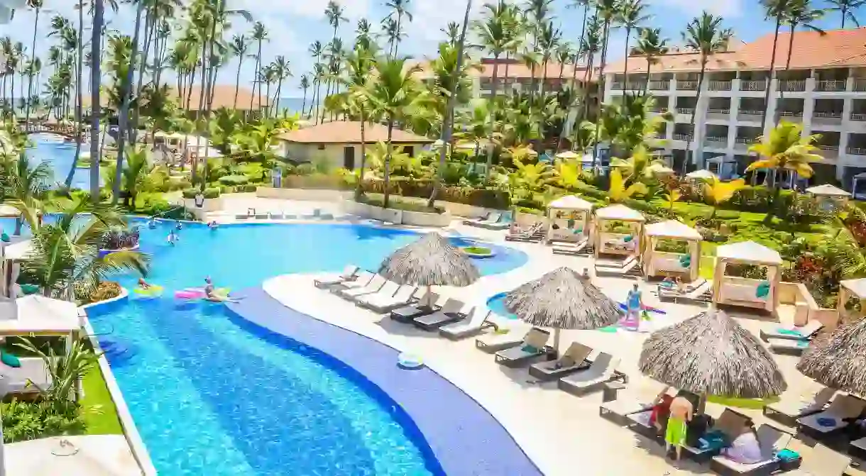 The Majestic Mirage boasts eight different pools