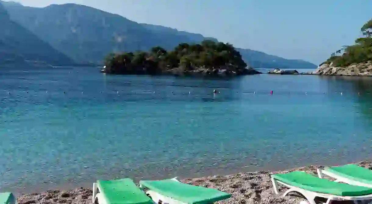 Pull up a sun lounger by the Blue Lagoon in Olüdeniz for a peaceful afternoon