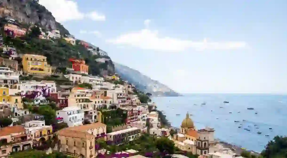 Positano offers no-end of dramatic views for the visitor