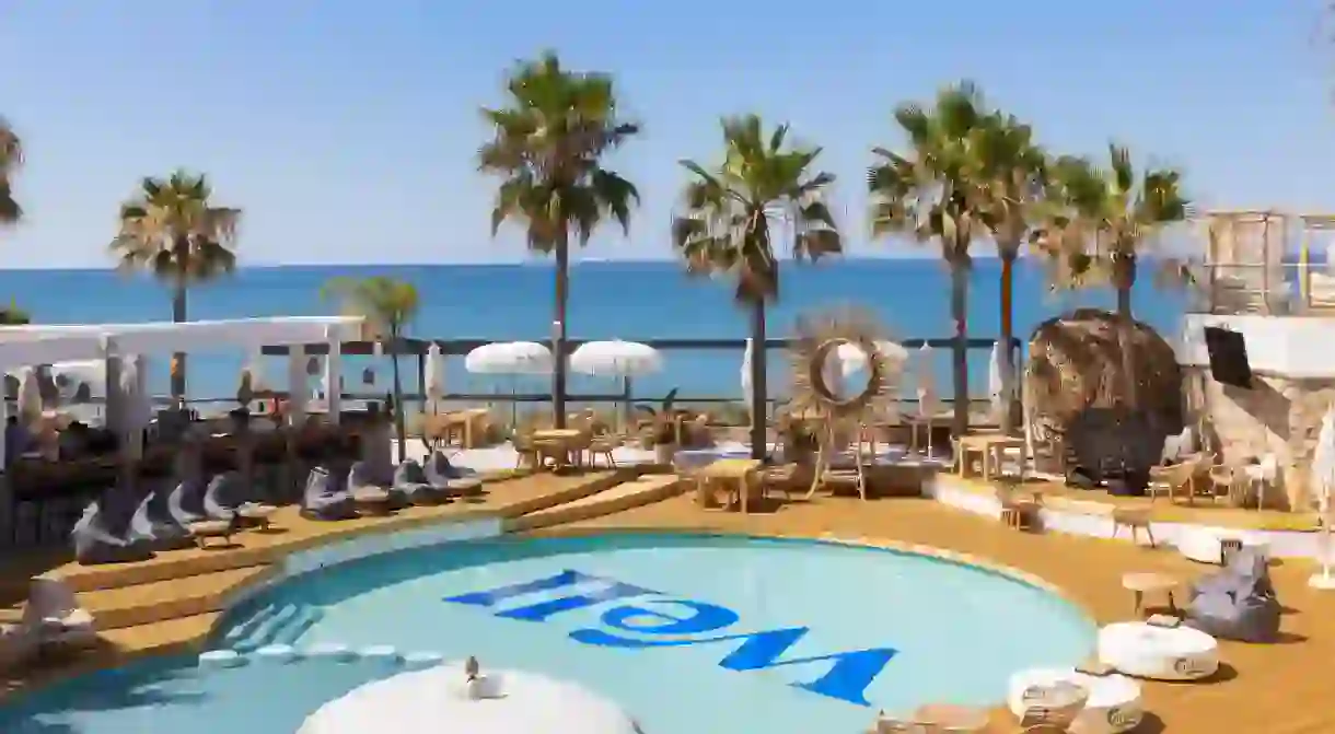 Vale do Lobo has a host of facilities, including Well, a beach bar with pools