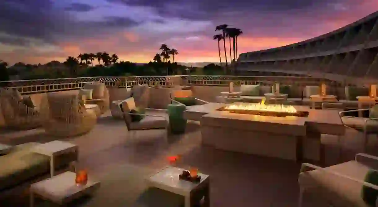 The Phoenician is a palatial resort offering pure luxury amid atmospheric Arizona scenery